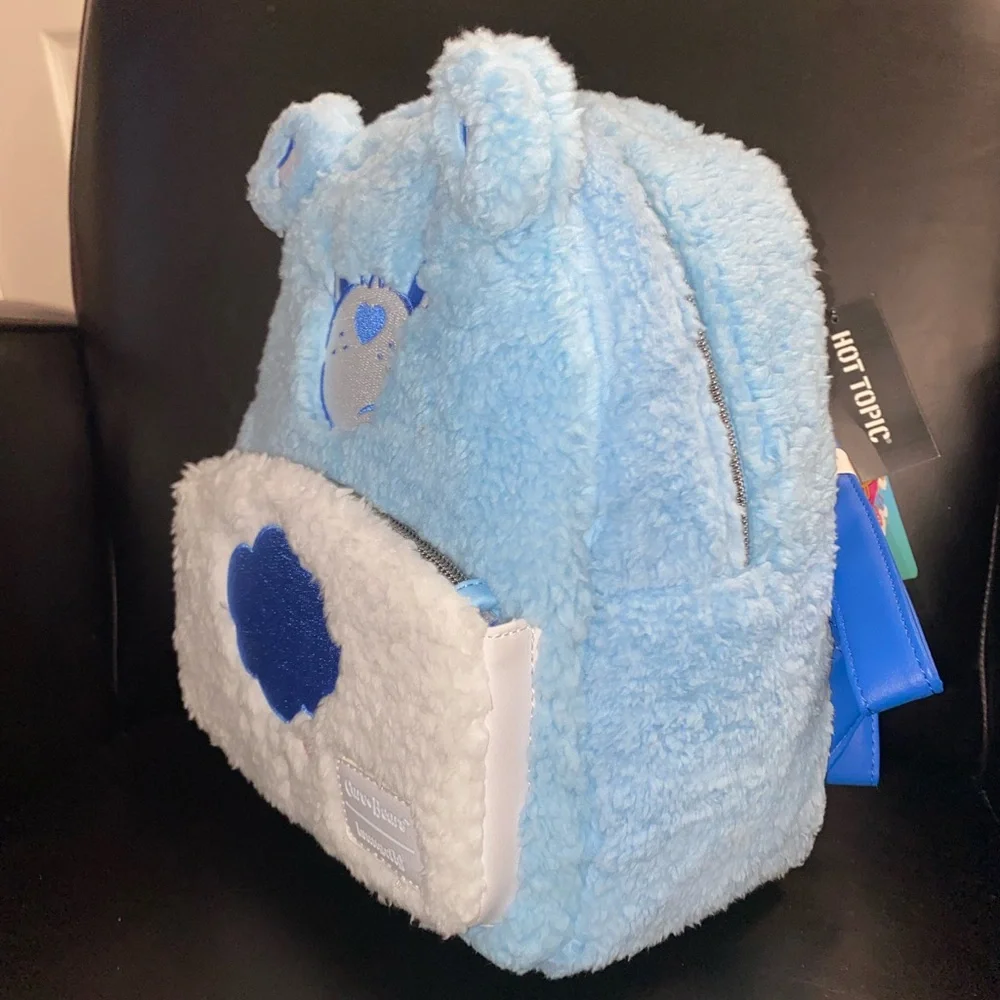 Loungefly Care Bear Backpack Grumpy - Picture 2 of 4